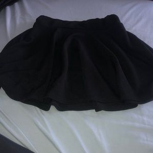 Black Skater Skirt